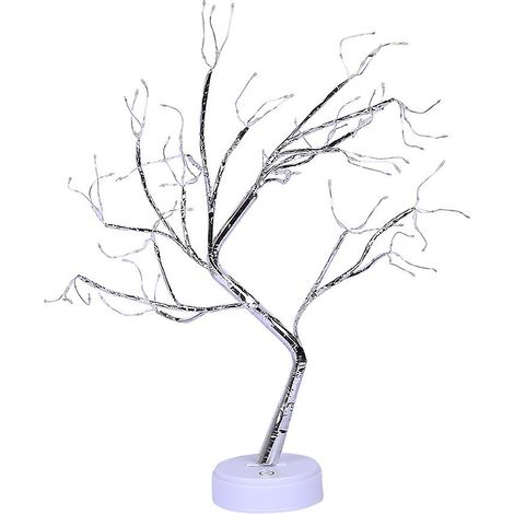 Tischlampe im Topfformat, Nachtlicht, Bonsai-Baum-Weihnachtsdeko mit 108 LED-Perlen