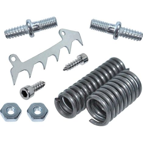 Kit pointe anti-rebond, tampon, ressort, bar, écrou, pour pièces de tronçonneuse Stihl Ms171 Ms181, 0000 791 3104, 0000 791 3103, 1123 664 0501, 0000 953 6605, 0000 955 0801 (1/5)