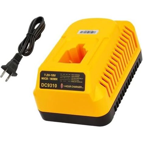 Chargeur pour batterie Dewalt 7,2 V-18 V XRP NI-CD NI-MH DC9096 DC9098 DC9099 DC9091 DC9071 DE9057 DW9096 DW9094 DW9072 Chargeur de batterie Dewalt 18 V(Batterie Non Incluse) (1/4)