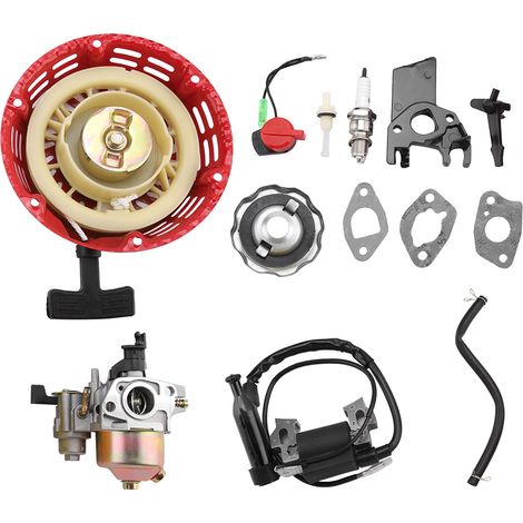 Kit completo de reparación de carburador para motor Honda GX160 GX200 – metal/plástico, nuevo (1/5)