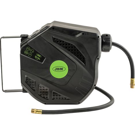CARRETE DE MANGUERA DE AIRE 13M - VERDE JBM 53581