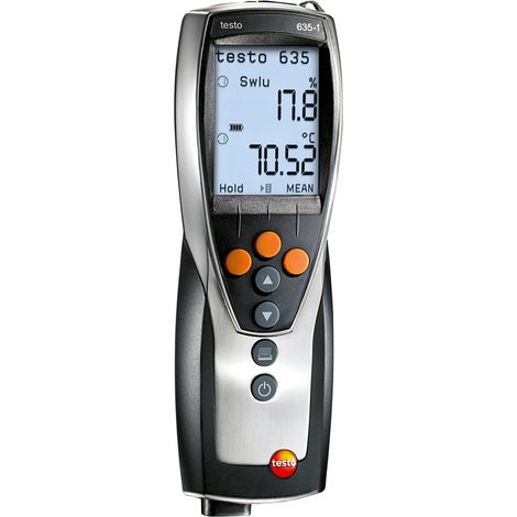 testo 635-1 Hygromètre 0 % HR 100 % HR Affichage anti-moisissure/point de rosée (1/5)