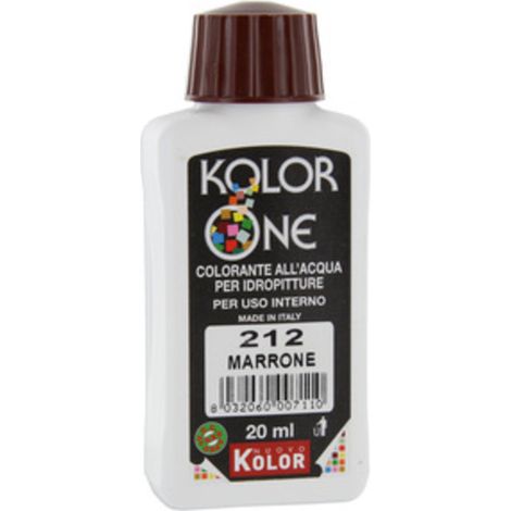 COLORANTE KOLOR ONE 20 ML MARRONE 212 Q.TA 12