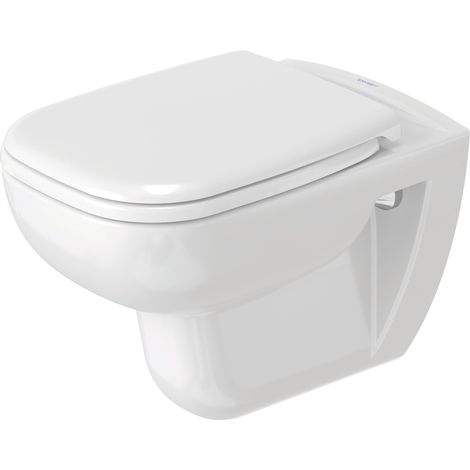 WC suspendu Duravit D-Code, à fond creux, rimless, 355x545x360mm, (1/5)