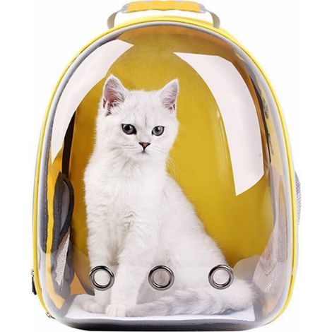 Sac à dos de transport bulle pour chat ou petit chien - Monaco Pets (1/4)
