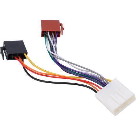 Adaptateur stéréo de faisceau de cablage d'autoradio, prise de cable ISO de remplacement pour Nissan Juke (1/5)