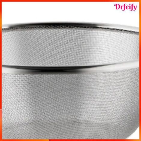 Bol de lavage de riz - - 22 cm - Acier inoxydable 304 - Avec pied - Multiusage (1/5)