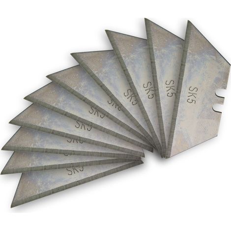 10x Trapezklingen für Sicherheitsmesser 60x19 mm Trapezklinge Trapezmesser (1/2)