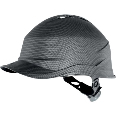 Casque de chantier ventilé en effet carbone DELTA PLUS DIAMOND VI Noir Unique