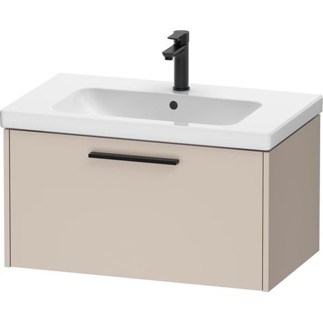 Duravit D-Code Waschtischunterbau wandhängend, 1 Auszug, (1/3)