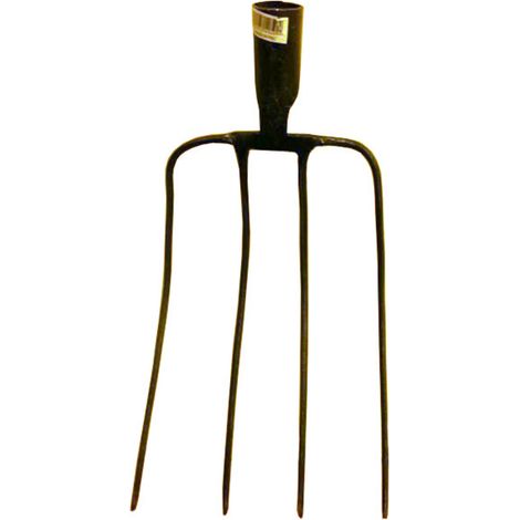 Pluvia Gabel 4 Zinken ohne Griff 101-T4