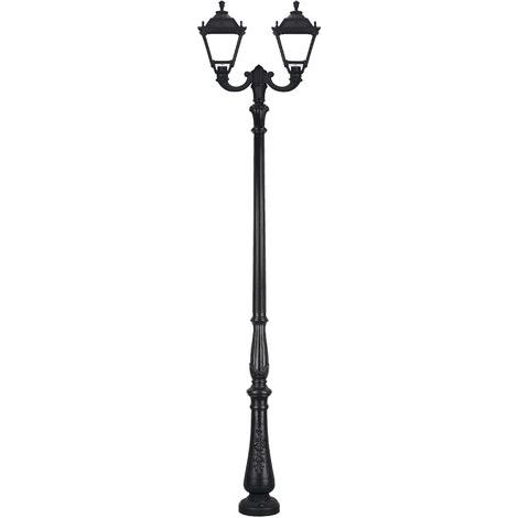 Luminaire pour mât 2 bras INDURA MEDIUM 4 IP55 E27 2x70W 690mm Noir (1/5)