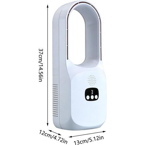 climatiseur mobile sans évacuation,3 Vitesses, Oscillation 120°,Mini portable,Ecran LED,utilisation chaud comme,Intérieur, extérieur