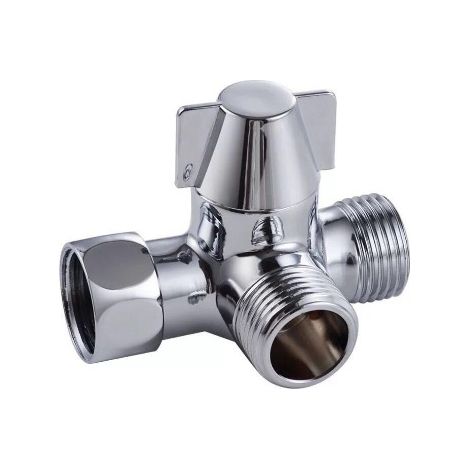 Robinet de dérivation pour pommeau de douche - Amélioration de l'habitat - Robinetterie de douche - Séparateur d'eau