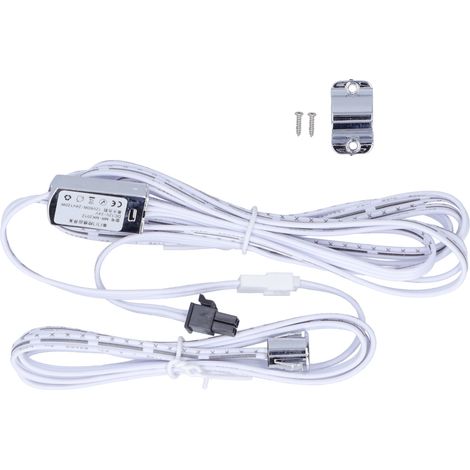 Ortviai Capteur de présence corporelle pour éclairage LED de meuble ou penderie – Interrupteur de porte automatique 12 V (1/5)