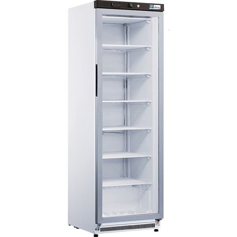 Armoire négative porte vitrée - 400 l - finition blanche - AFI COLLIN-LUCY