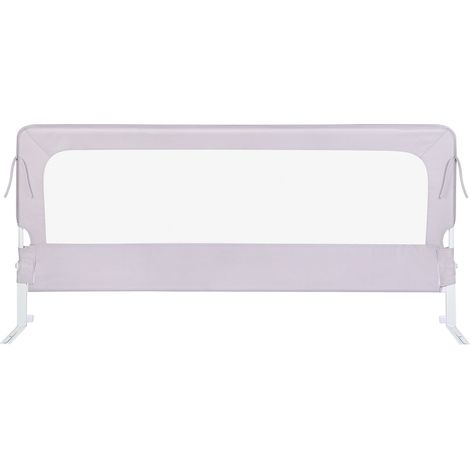 Barrière de Lit pour Bébés, Enfants,Barriere de Sécurité Enfant,®,200 x 70 x 26 cm,gris (1/5)