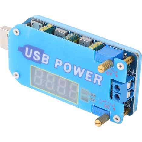 USB-Netzteilmodul zur Spannungserhöhung/-senkung, Spannungserhöhung von 5–12 V auf 0,5–30 V, 2 A, 15 W (1/5)