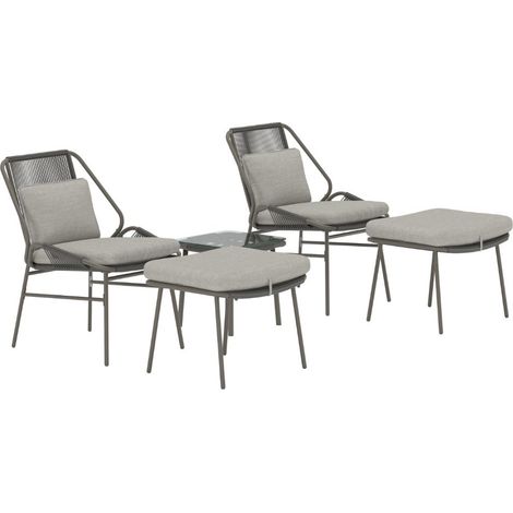 Zakynthos Loungeset braun. (1/3)
