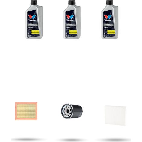 Kit tagliando 3 FILTRI e 3L OLIO compatibile con Toyota Aygo II 1.0 53kw Dal 2018 (1/5)
