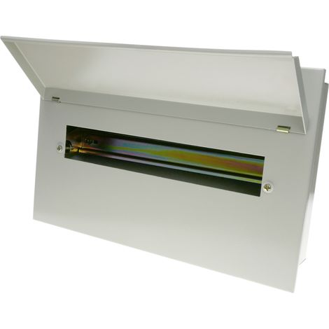 BeMatik - Boîtier de distribution électrique de 16 modules 17.5 mm IP40 pour rinçage métal SPN (1/5)
