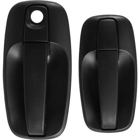 1 Paire Poignée Extérieure de Porte pour Renault Trafic II Nissan Primastar - Noir (1/5)