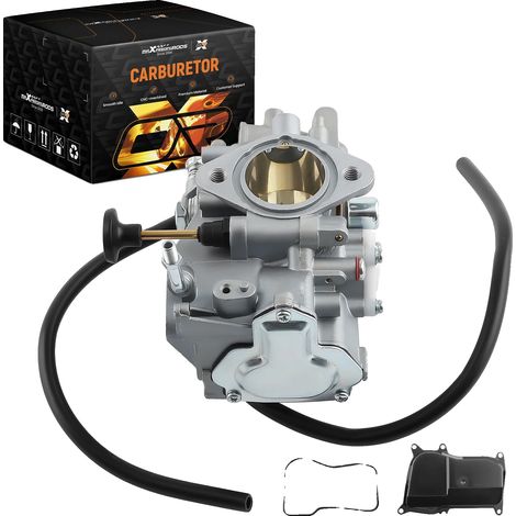Carburador, longitud 18,3 cm, ancho 15,5 cm, altura 14 cm, peso 1150 g, compatibilidad con Yamaha Warrior 350 y Wolverine 350 (1/5)