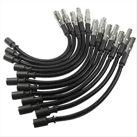 12 Zündkabel für Mercedes E-Klasse E320 C55 1121500218 (1/5)