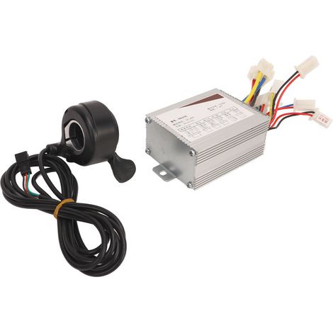 Manette de pouce pour contrôleur de vélo électrique 24V 500W, kit d'accessoires de commande pour moteur DC, vélo électrique (1/5)