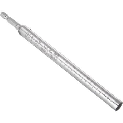 Douille Creuse Taille 10 mm Longueur 140 mm Tige Hexagonale 1/4" (1/5)