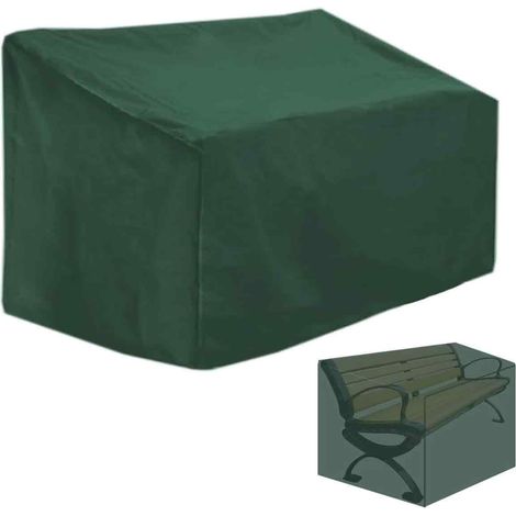 Schutzhülle für Gartenbank – Wasserdichte Abdeckung – 2-Sitzer, wasserdicht, winddicht, UV-beständig, 210D Oxford-Polyester (1/5)