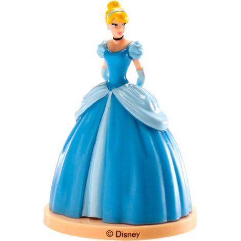 dekora 347108 Disney Cenerentola, Blu, 9 cm (1/2)