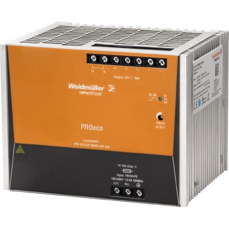 Weidmüller SCHALTNETZGERÄT 24V 40A (PRO ECO3 960W)