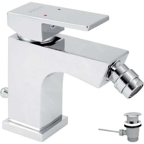 Novaservis Nobless Edge - Robinetterie de bidet avec vidage, chrome 36011,0 (1/2)