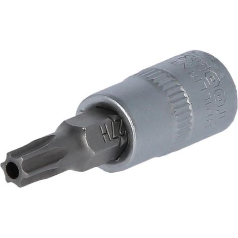 BRILLIANT  TOOLS  1/4"  Vaso  de  punta  Torx  con  orificio  frontal  TB27  -  BT020985 (1/4)