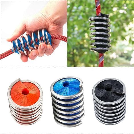 Brosse de nettoyage de corde portable et légère pour l'escalade, la spéléologie et le lavage des cordes. (1/4)