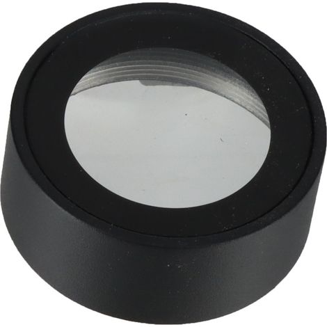 Capot à visser noir - pour Spots extérieurs design - pièce de rechange pour ref OXEO 760524