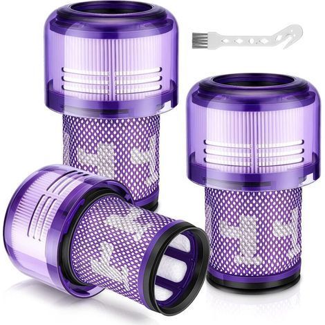 3er-Pack HEPA-Filter für Dyson V12 Detect Slim Absolute, Ersatzfilterzubehör für V12, waschbare Ersatzteile, Zubehör für Dyson Staubsauger, Filter V12 971517-01 (1/5)