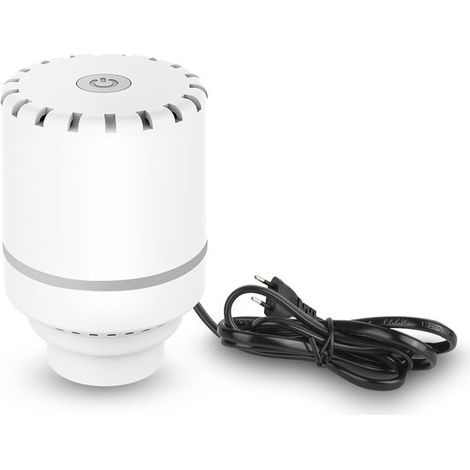 Minibomba de vacío alimentada por la red eléctrica con enchufe europeo, extracción eléctrico bolsas almacenamiento vacío ropa alimentos (1/5)