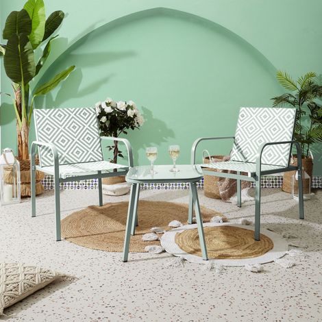 Salon De Jardin - Home Deco Factory - Mexico - Graphique - Vert