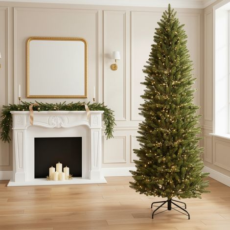 Albero di Natale "Arosa" con micro LED in PE effetto Real touch e PVC di altissima qualità -Small 180 cm (1/5)