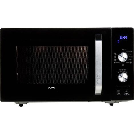Micro-ondes - DOMO - DO2924 - Noir - 48,5 x 40,8 x 29,3 cm - 23L - 800 W - Monofonction - 5 niveaux de puissance (1/2)
