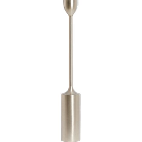 Light & Living Kerzenhalter VELEZ Nickel Satin – Ø13x90 cm