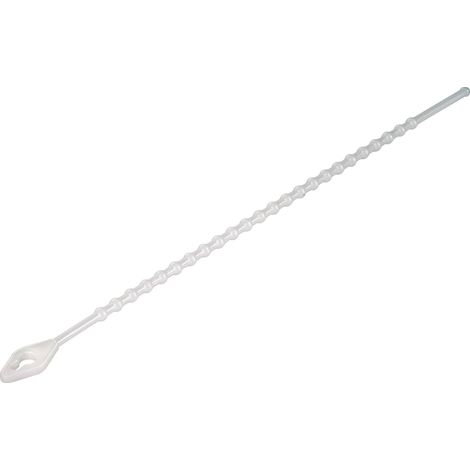 COLLIER RÉUTILISABLE 150 MM X 2.90 MM NATUREL TRU COMPONENTS TC-TV150203 1592821 CRANTAGE EXTÉRIEUR 100 PC(S) (1/3)