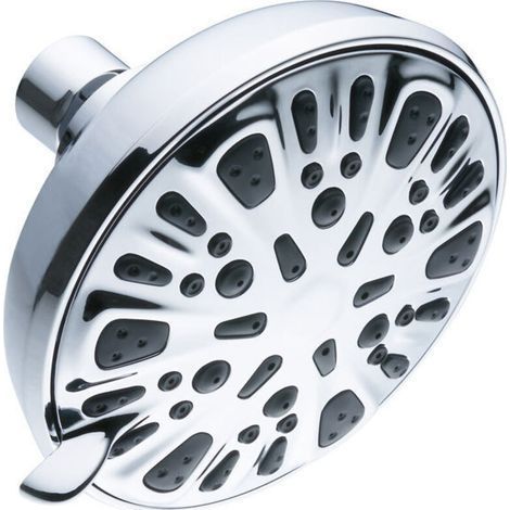 Buse de 4,5 pouces buse supérieure dissimulée neuf fonctions pommeau de douche galvanoplastique complet à haute pression (1/5)
