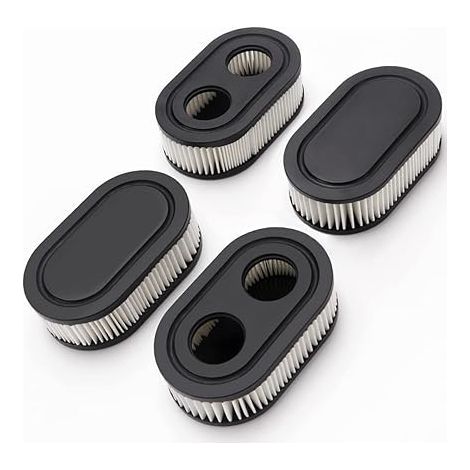 Filtre à air pour tondeuse à gazon 4 pièces, compatible avec les moteurs Briggs & Stratton 798452 593260 (1/5)