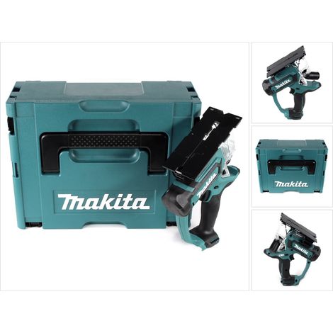 Makita SD 100 DZJ 10,8 V Sega per cartongesso a batteria Sega per cartongesso Solo in Makpac - senza batteria, senza caricabatteria