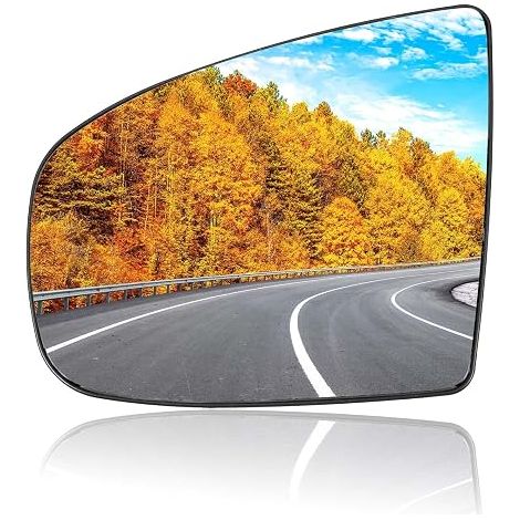 Voiture Rétroviseur Gauche Chauffé Miroir Verre X5-1 Pcs Blanc Verre Remplacement de Voiture (1/5)