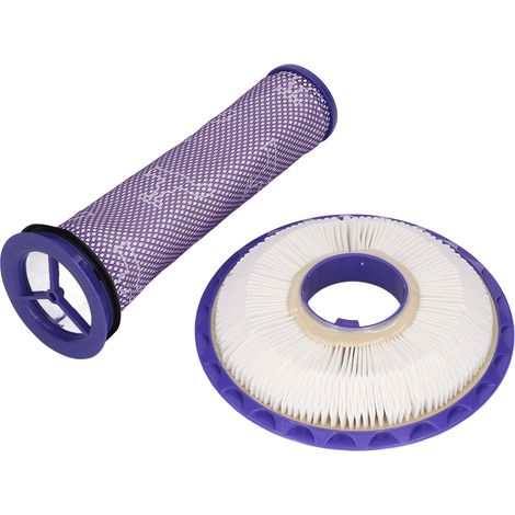 2er-Pack Filter für Dyson DC41, DC65 und DC66 Staubsauger – Nachmotorfilter und Vorfilter aus ABS (1/5)