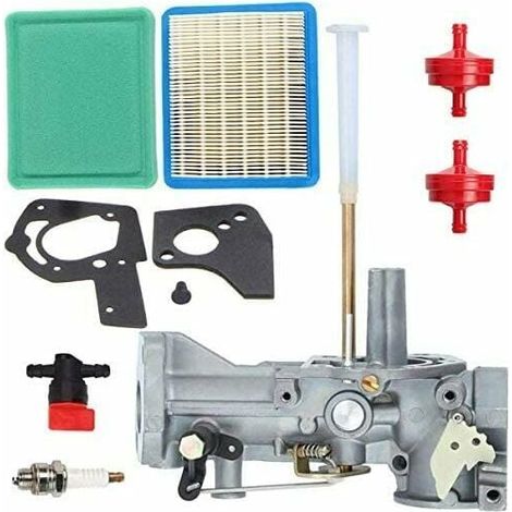 Carburateur universel compatible Briggs & Stratton, pièces 498298 692784 495951 492611 495426 490533, moteurs 5CV tondeuses et groupes électrogènes, remplacement fiable (1/5)